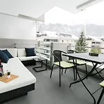 Spirit - Balkon - Bergsicht - Parkplatz Appartement